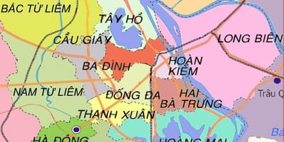 નકશો ha dong જિલ્લા beijing