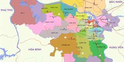 નકશો beijing જિલ્લા
